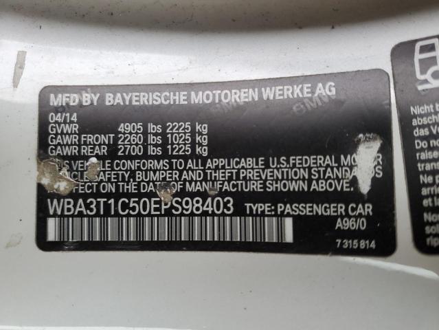 WBA3T1C50EPS98403 BMW 428 Xi Sulev