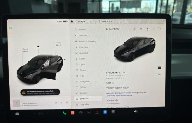 7SAYGDEEXPF626051 Tesla Model Y