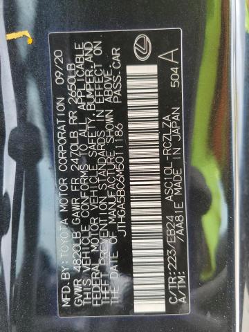 JTHGA5BC6M5011186 Lexus Rc 300 Base
