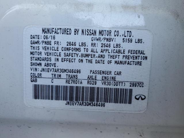 JN1EV7AR3GM346496 Infiniti Q50 Premium