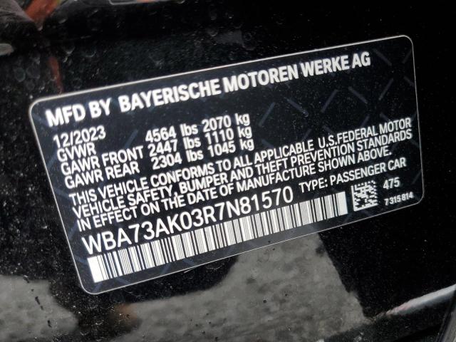 WBA73AK03R7N81570 BMW 228XI