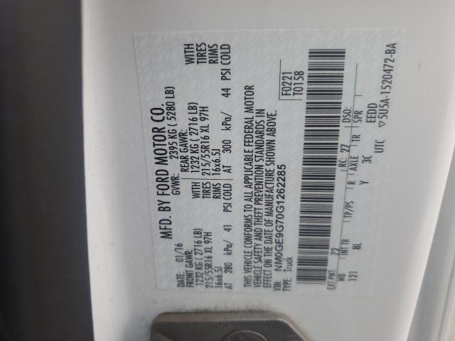 NM0GE9G70G1262285 Ford Transit Connect Titanium