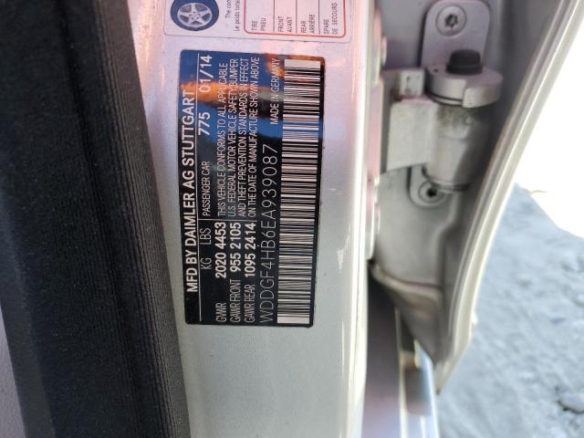 WDDGF4HB6EA939087 Mercedes-Benz C 250