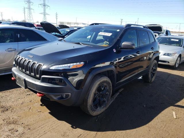 46796724 :رقم المزاد ، 1C4PJMBSXFW624184 vin ، 2015 Jeep Cherokee Trailhawk مزاد بيع