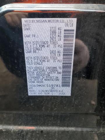 5N1DL0MM2KC519781 Infiniti QX60 LUXE