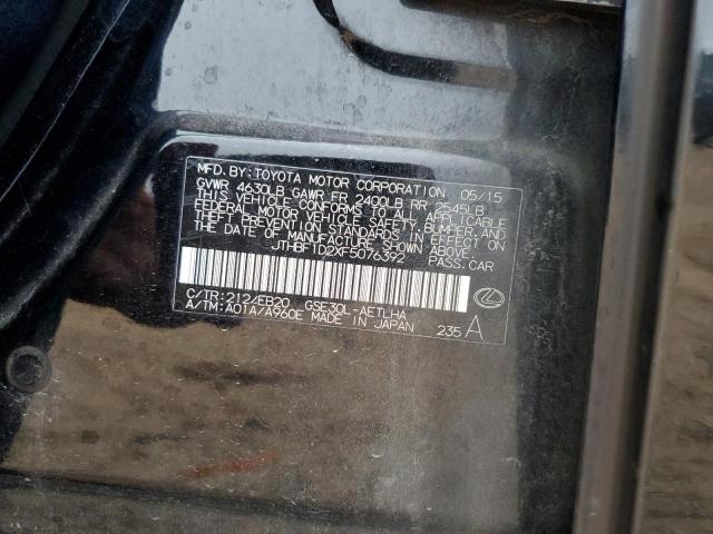 JTHBF1D2XF5076392 Lexus IS 250