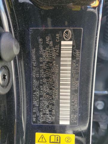 58ABK1GG8HU078854 Lexus ES 350