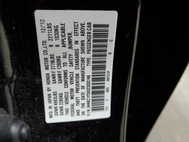 JH4KC1F5XEC000746 Acura RLX TECH