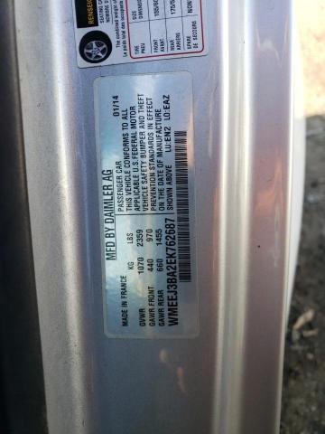WMEEJ3BA2EK762687 Smart Fortwo Pure