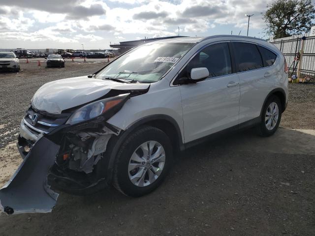 46191574 :رقم المزاد ، 5J6RM4H77EL014532 vin ، 2014 Honda Cr-v Exl مزاد بيع