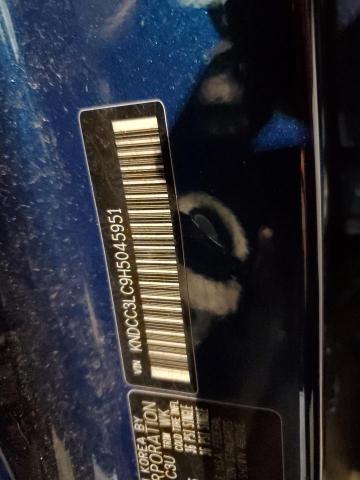 KNDCC3LC9H5045951 KIA NIRO EX