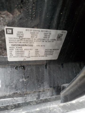1GKS2HKJ9GR415092 GMC YUKON XL DENALI