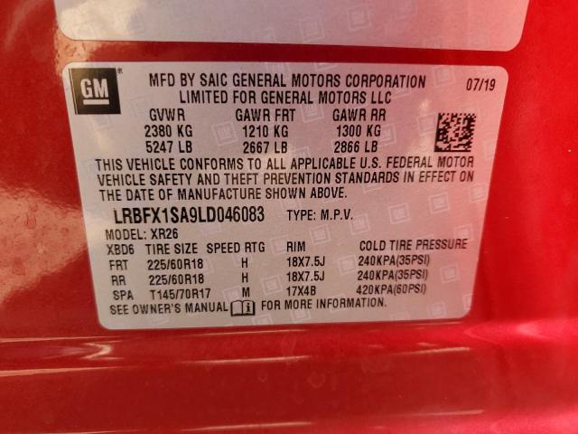 LRBFX1SA9LD046083 Buick Envision Preferred