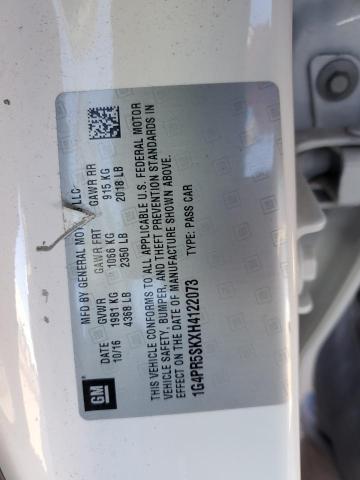 1G4PR5SKXH4122073 Buick Verano Sport Touring