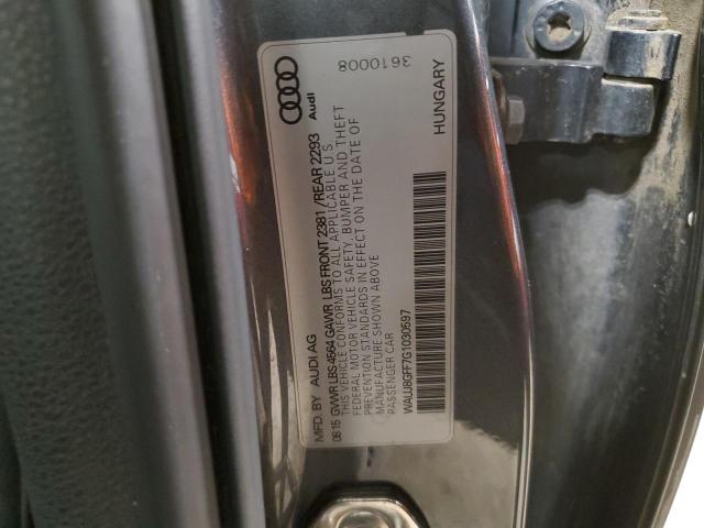 WAUJ8GFF7G1030597 Audi A3 Premium Plus S-line