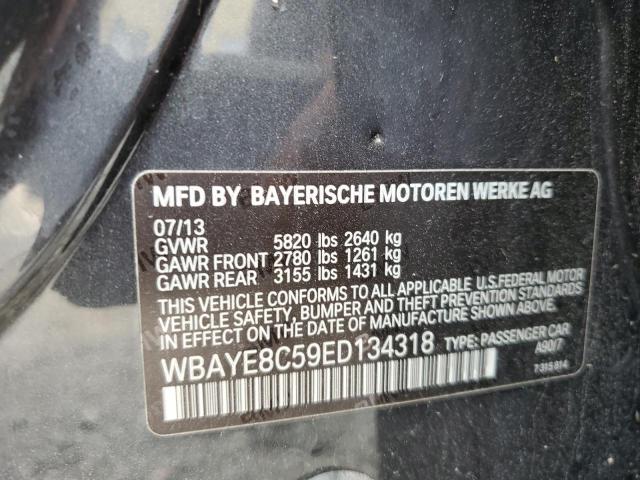 WBAYE8C59ED134318 BMW 750 LI