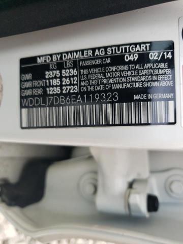 WDDLJ7DB6EA119323 Mercedes-Benz CLS 550
