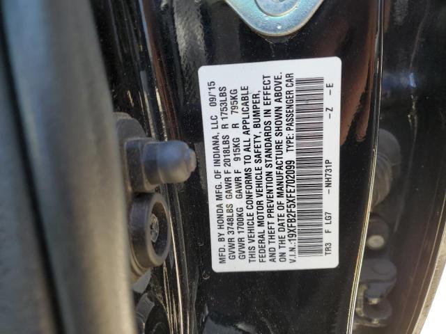 19XFB2F5XFE702099 Honda Civic Lx