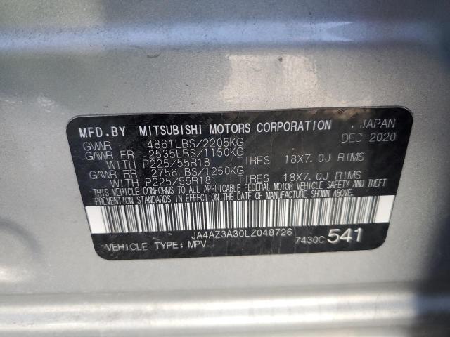 JA4AZ3A30LZ048726 Mitsubishi Outlander Se