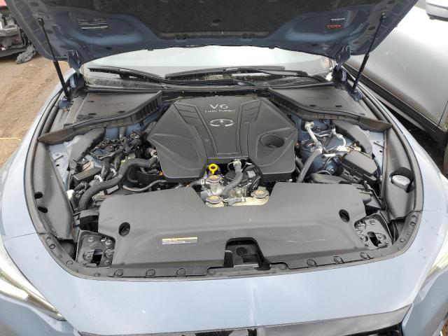 JN1FV7LK7NM660492 Infiniti Q60 Red Sport 400