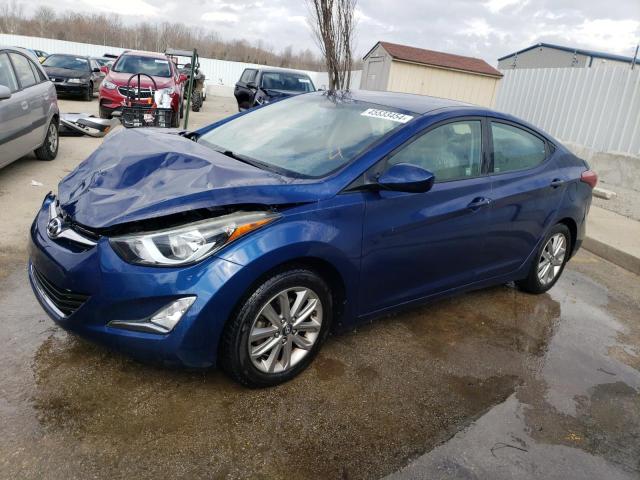 2015 Hyundai Elantra Se მანქანა იყიდება აუქციონზე, vin: 5NPDH4AE6FH570530, აუქციონის ნომერი: 45533454