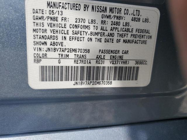 JN1BV7AP2EM670358 Infiniti Q50 BASE