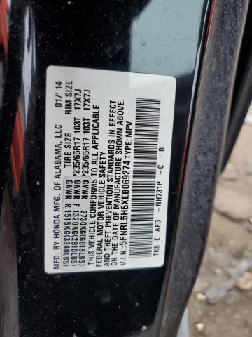 5FNRL5H6XEB069274 Honda ODYSSEY EXL