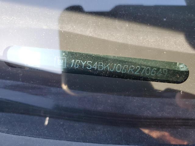 1GYS4BKJ0GR270649 Cadillac Escalade Luxury