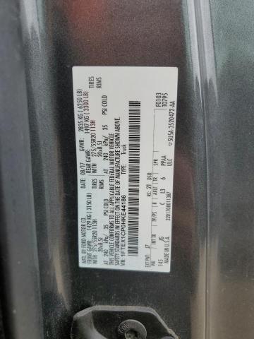 1FTEX1CP0HKE44186 Ford F150 Super Cab