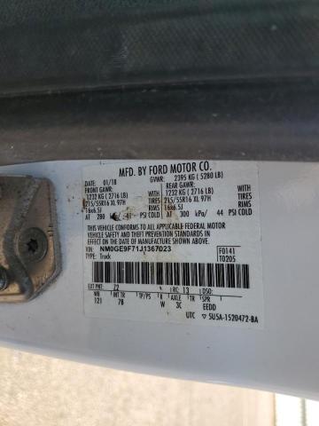 NM0GE9F71J1367023 Ford Transit Connect Xlt