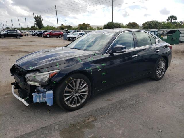 Auction sale of the 2019 Infiniti Q50 Luxe, vin: JN1EV7AR6KM550539, lot number: 48651324