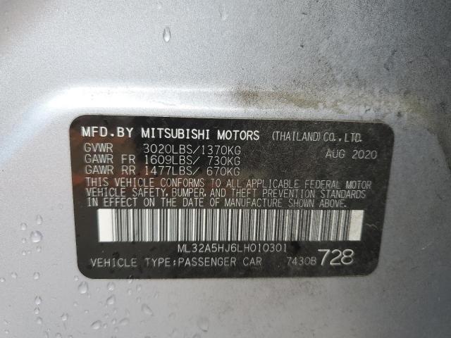 ML32A5HJ6LH010301 Mitsubishi MIRAGE LE
