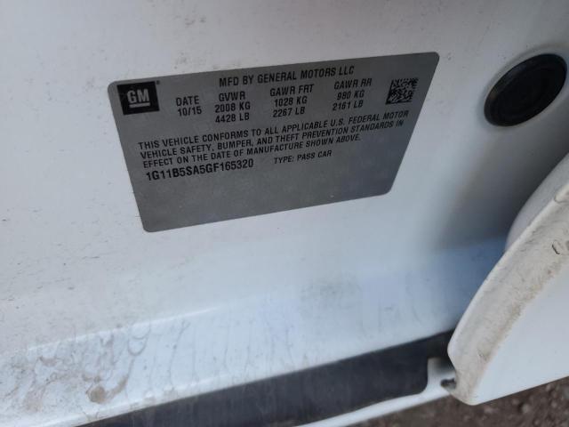 1G11B5SA5GF165320 Chevrolet MALIBU LIM