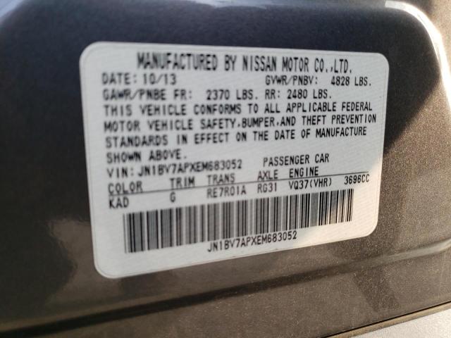 JN1BV7APXEM683052 Infiniti Q50 BASE