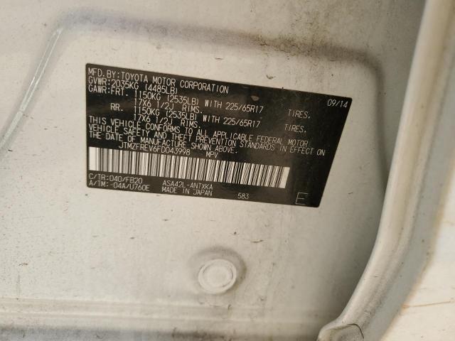 JTMZFREV6FD043998 Toyota RAV4 LE