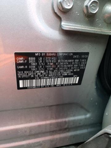 4S4WMAFD8M3421060 Subaru Ascent Premium
