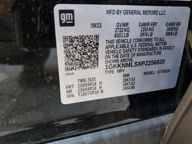 1GKKNMLSXPZ256820 GMC ACADIA SLT
