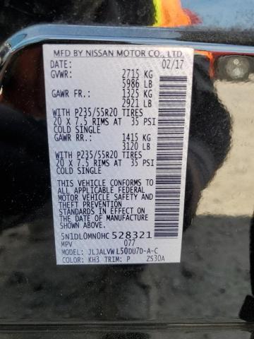 5N1DL0MN0HC528321 Infiniti QX60