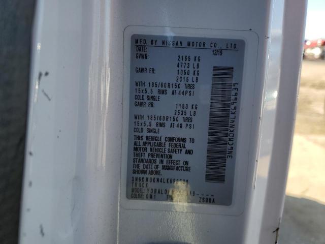 3N6CM0KN4LK696639 Nissan NV200 2.5S
