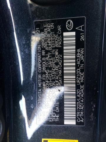 JTHEP5AY1MA104272 Lexus LC 500