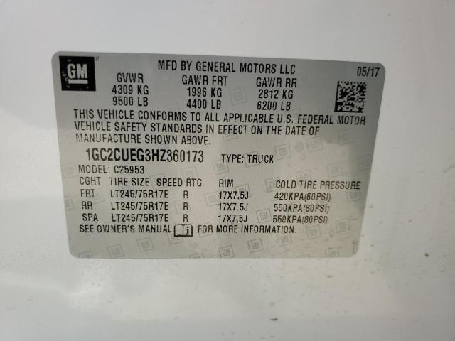 1GC2CUEG3HZ360173 Chevrolet Silverado C2500 Heavy Duty