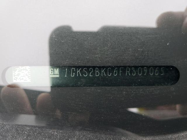 1GKS2BKC6FR309065 GMC YUKON SLT