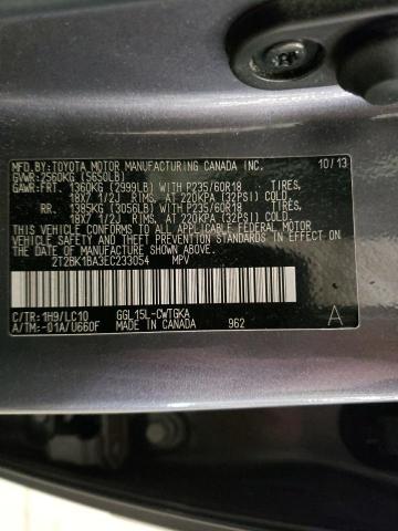 2T2BK1BA3EC233054 Lexus Rx 350 Base