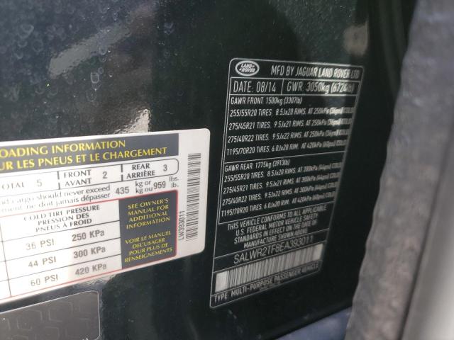 SALWR2TF8EA393011 Land Rover Range Rover Sport Sc