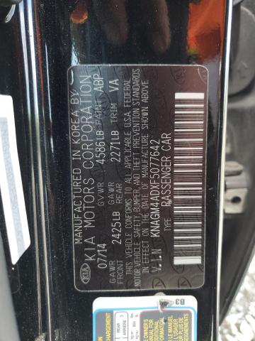 KNAGM4ADXF5077642 KIA OPTIMA HYBRID
