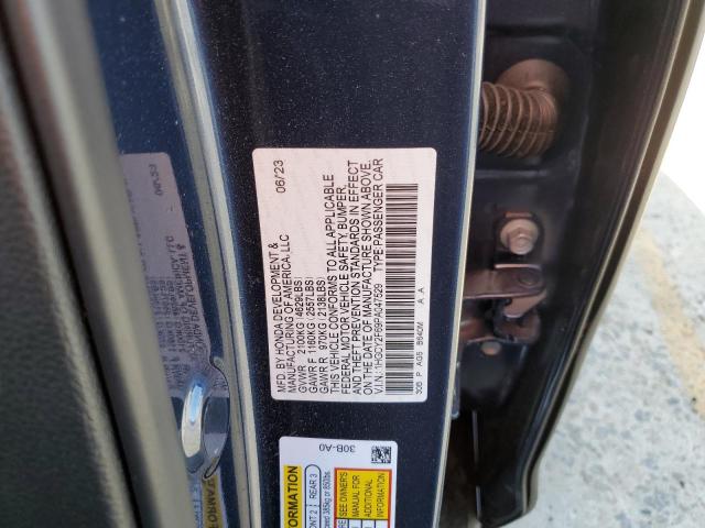 1HGCY2F69PA047529 Honda Accord Hybrid Exl