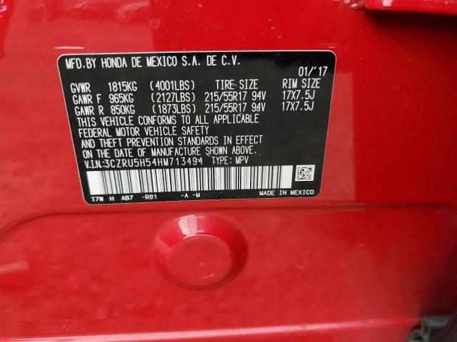 3CZRU5H54HM713494 Honda HR-V EX