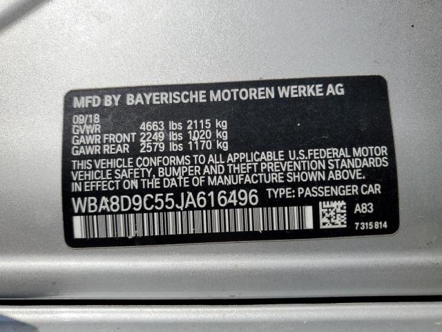 WBA8D9C55JA616496 BMW 330 XI