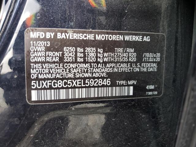 5UXFG8C5XEL592846 BMW X6 Xdrive50i