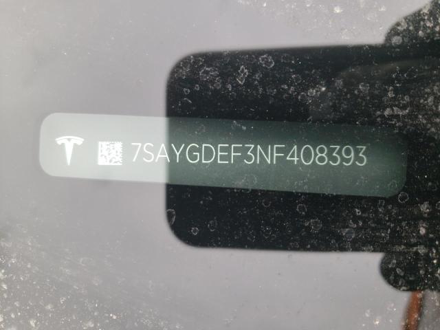 7SAYGDEF3NF408393 Tesla Model Y